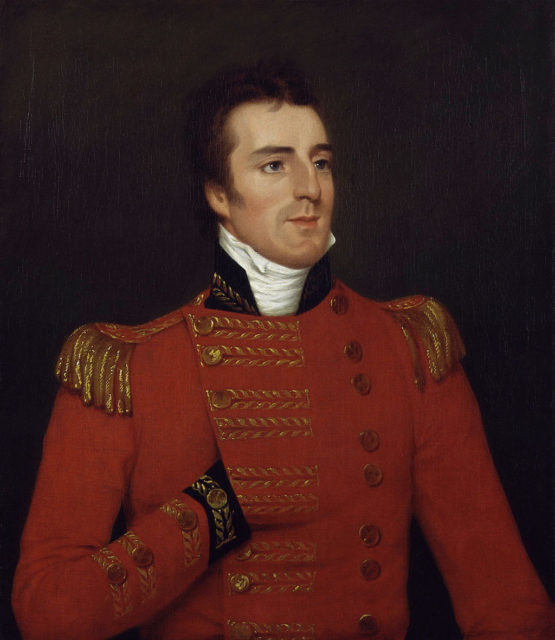 Wellesley in India, wearing his major-general’s uniform, 1804.