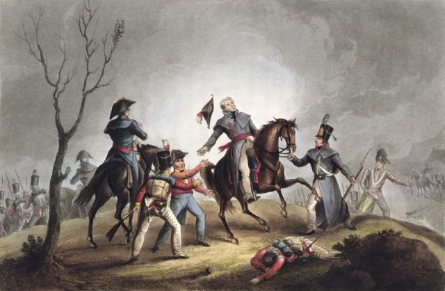 Death of Sir John Moore, 17 January 1809.