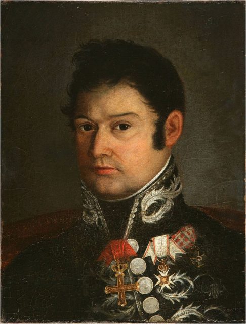 Portrait of General Espoz y Mina by Francisco Goya.