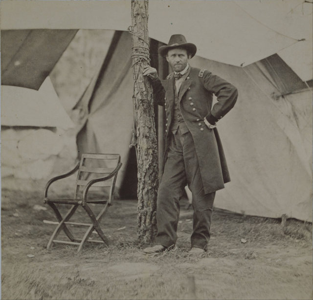 Grant during the civil war.