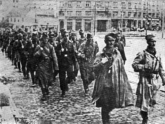Yugoslav Partisans in liberated Belgrade, October 1944;