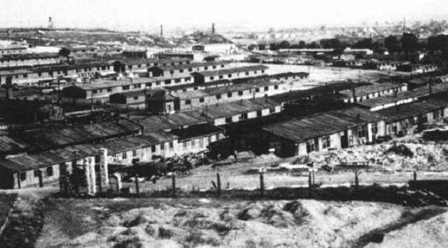 Nazi-German KL Plaszow concentration camp in 1942.