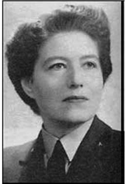 Squadron Officer Vera Atkins in 1946.