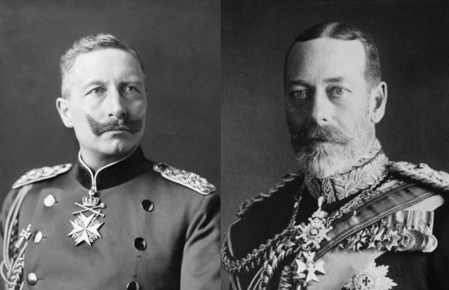 The Kaiser’s relation to the British Royal Family made him reluctant to bomb London.