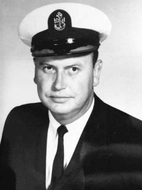 Davis retired in from the U.S. Navy in 1967 and enjoyed a second career as an electronics instructor at the former Linn Technical College (now State Technical College of Missouri). Courtesy of Al Davis.