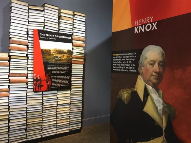 AfterWARd exhibit with Henry Knox