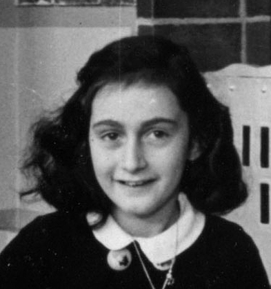 Anne Frank in 1940.