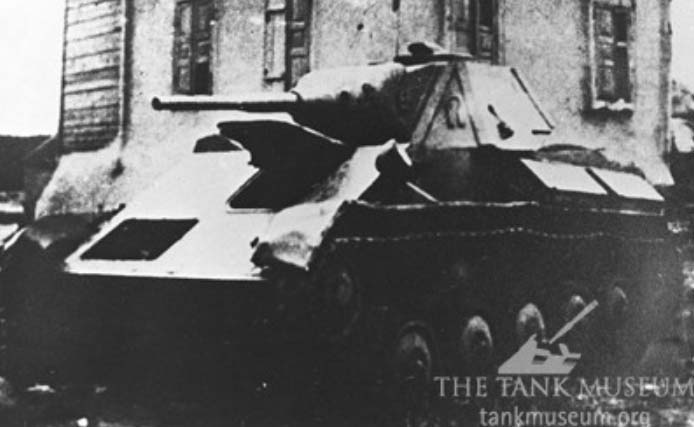The T-70 light tank made up 1/3 of Soviet tank strength at Kursk.