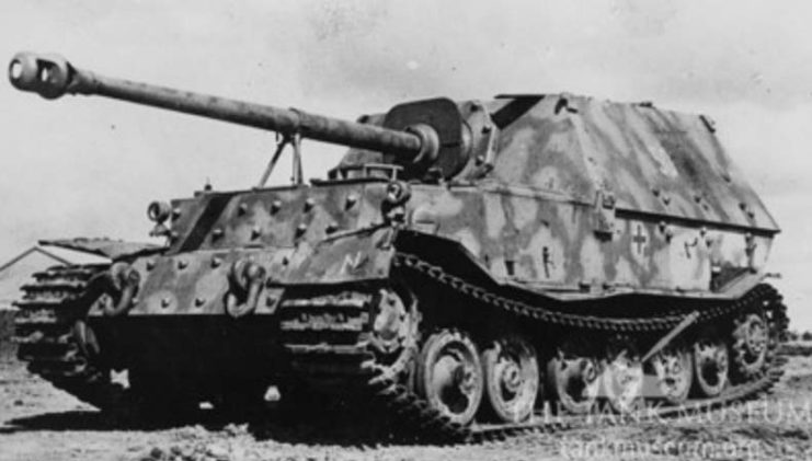 A Ferdinand tank destroyer, used to great effect around Ponyri.