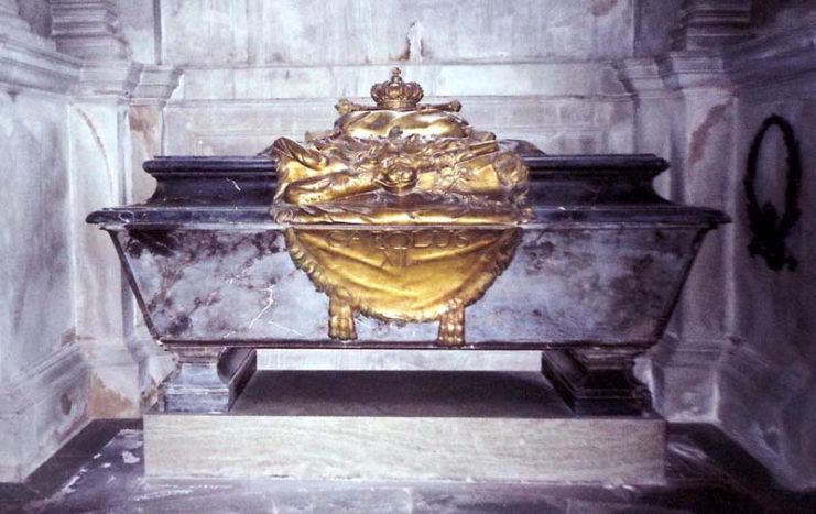 The Grave of Karl XII of Sweden.
