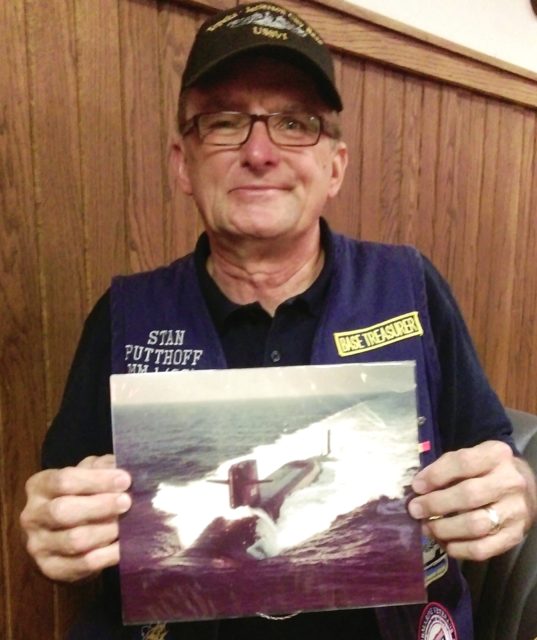 Enlisting in the Navy’s delayed entry program while still in high school, Stan Putthoff of Fulton, Missouri, went on to serve aboard the USS Thomas Jefferson—a nuclear submarine—in the Cold War. Courtesy of Jeremy P. Ämick.