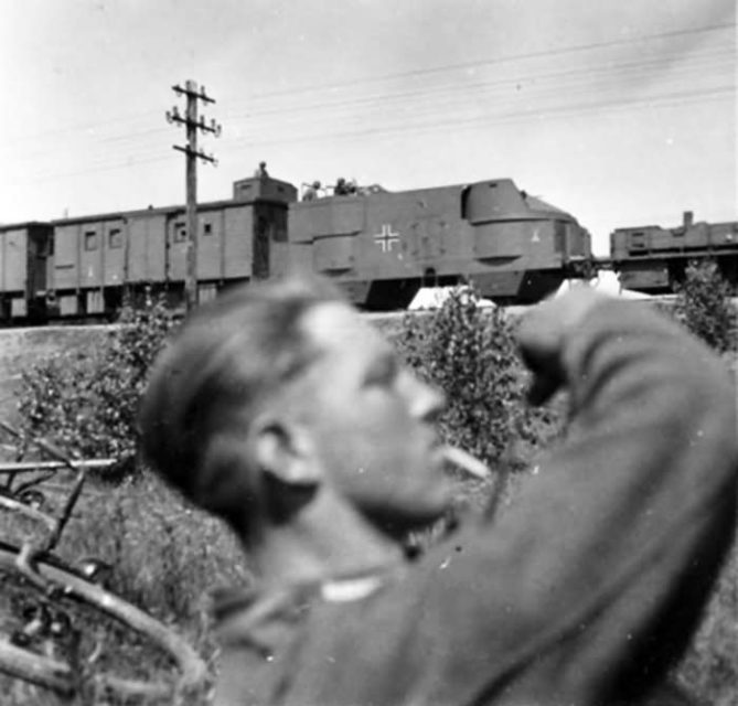 German armored train Panzerzug