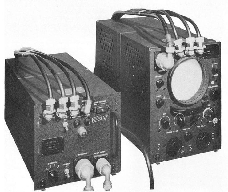 LORAN AN-APN-4 receiver set.