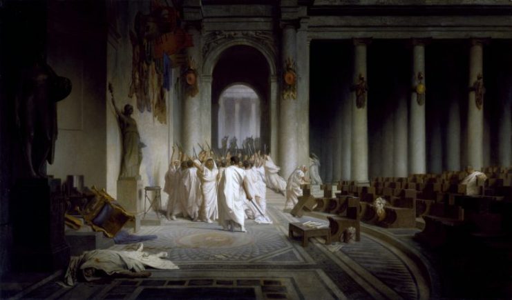 The Death of Julius Caesar