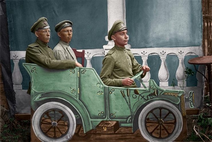 1916 russian soldiers. Mario Unger / mediadrumworld.com