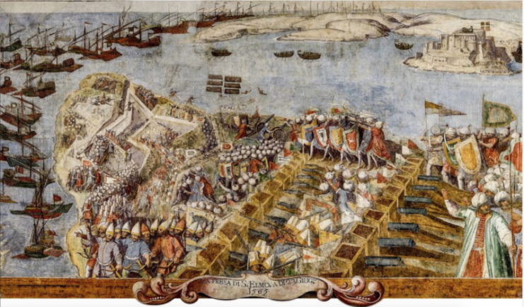 The siege of St Elmo.