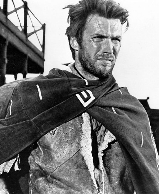Clint Eastwood in one of the early Spaghetti Westerns that made his name.