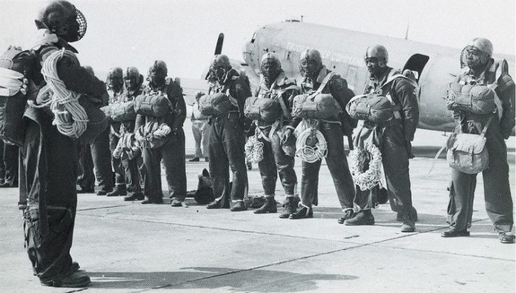 555th Parachute Infantry Battalion, circa 1945.