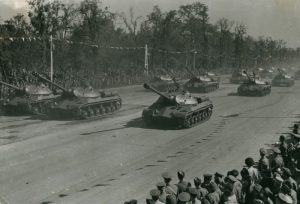 The first public appearance of the IS-3.
