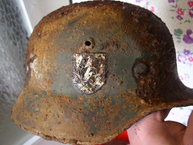 A SS helmet a big deal for collectors and command a high price tag.