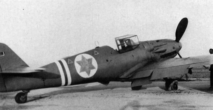 Israeli Air Force Avia S-199 in 1948.