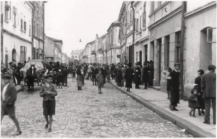 Holocaust ghetto in Nowy Sącz