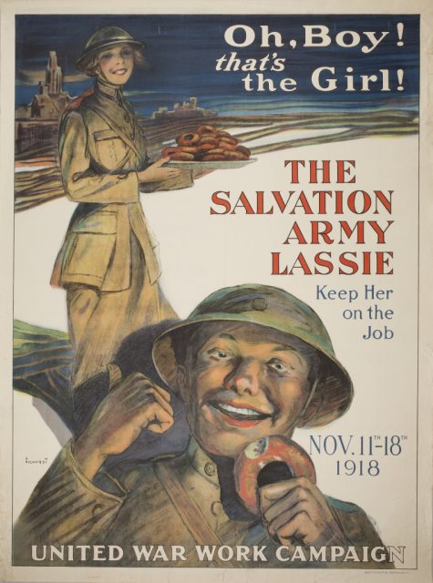 “Oh, Boy that’s the Girl! The Salvation Army Lassie. Keep Her On the Job”