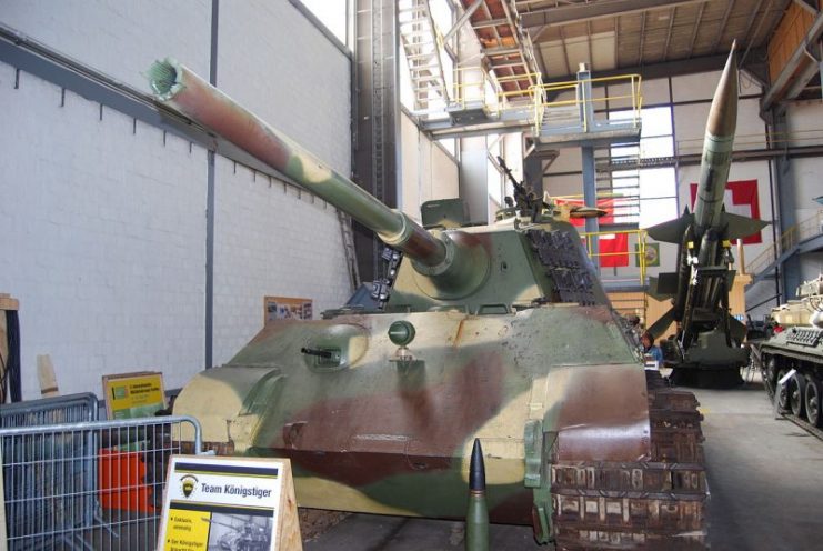 Panzerkampfwagen VI Tiger II (341) in the Swiss Militärmuseum Full