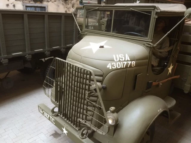 The GMC AFKWX, cab over engine variant of the GMS, at the Overloon War Museum – War History Online