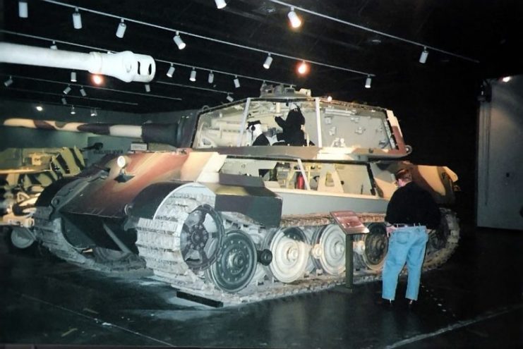 Panzerkampfwagen VI Tiger II in the Patton Museum