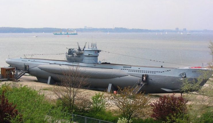 U-995, a typical U-boat. By Darkone CC BY-SA 2.0