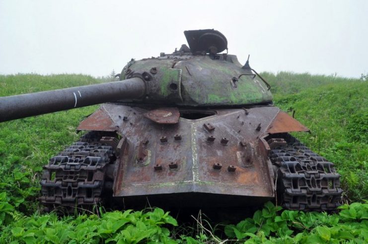 The thickness of the frontal armor was 110mm, plus considering it sloped position, the effectiveness was rising when positioned properly. Photo: Yury Maksimov