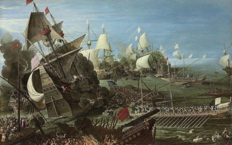 Battle of Lepanto 1622.