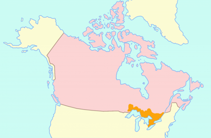 Upper Canada. DOSGuy / CC BY-SA 3.0