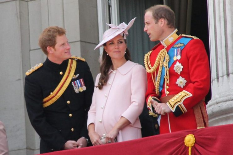 Duke and Duchess of Cambridge and Prince Harry, 2013. Photo: Carfax2 – CC BY-SA 3.0
