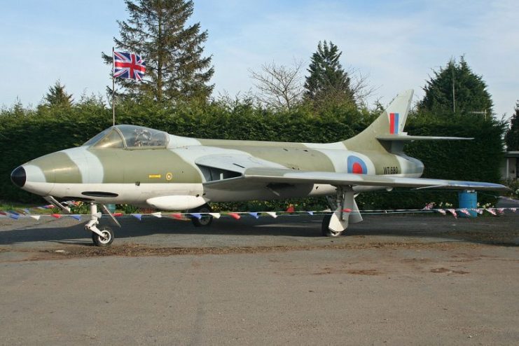 Hawker Hunter F1. Photo: Alan Wilson / CC BY-SA 2.0