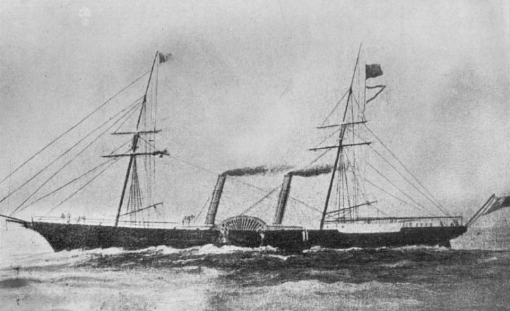 HMS Coromandel.