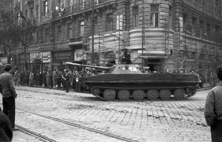 PT-76 tank. Photo: Gyula Nagy – CC BY-SA 3.0