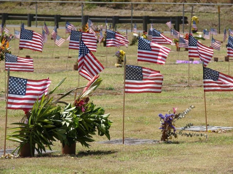 Maui Veterans Cemetery Makawao. By Forest & Kim Starr – CC BY 3.0