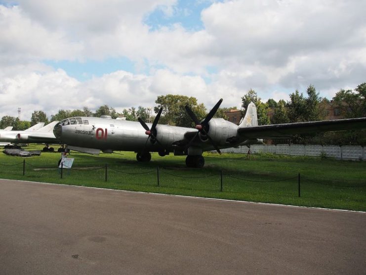 Tupolev Tu-4 at the Central Russian Air Force Museum, Monino.