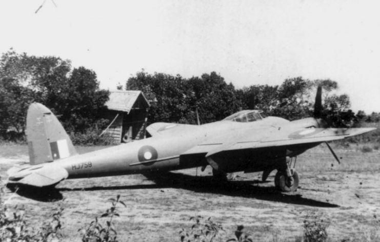 Mosquito FB VI HJ759 of No. 27 Squadron RAF in the CBI 7 June 1945