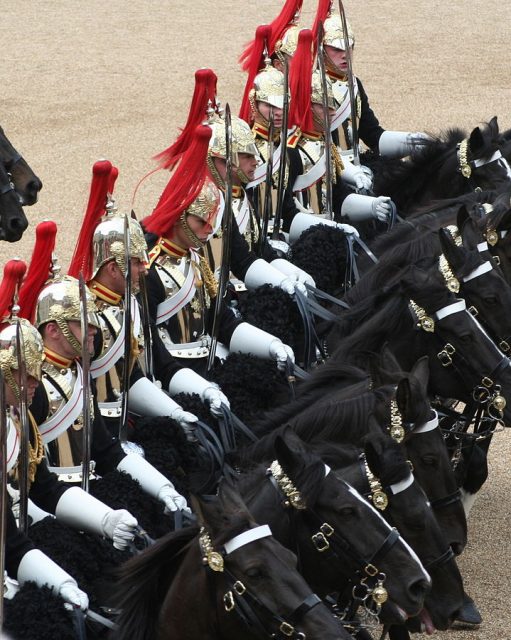 Blues and Royals regiment. By Jon – CC BY 2.0