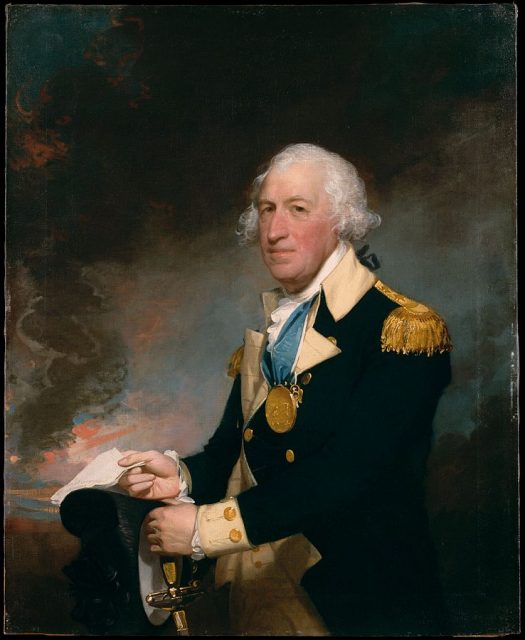 General Horatio Gates led the forces at Saratoga.