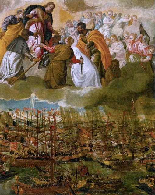 The Battle of Lepanto by Paolo Veronese.