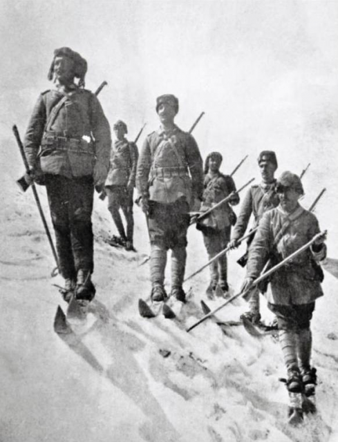 Ottoman 3rd Army with winter gear
