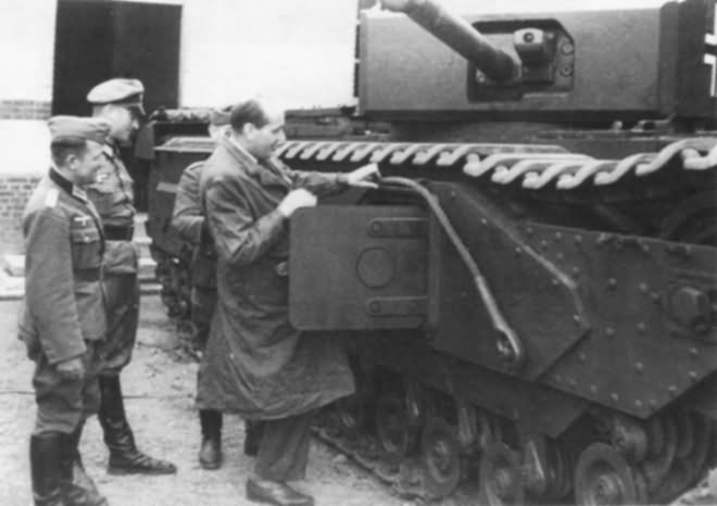 German Churchill tank 2