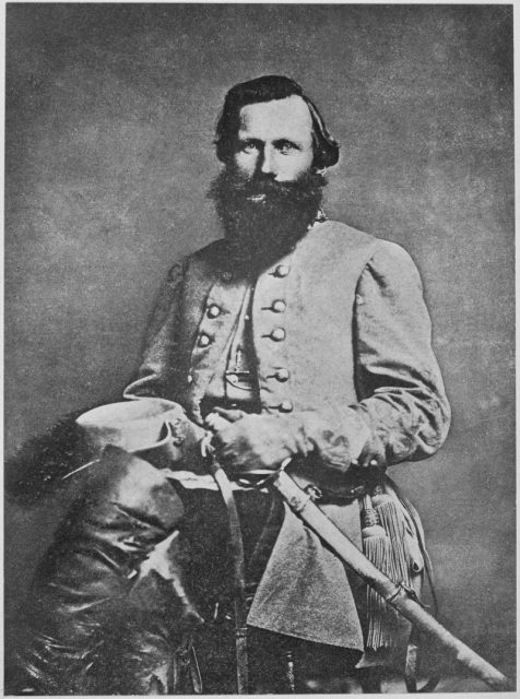 Confederate Cavalry General J.E.B. Stuart