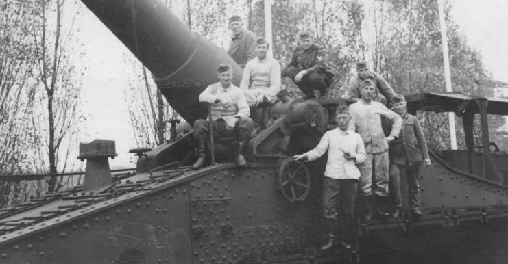 Ex French railway gun crew 1941