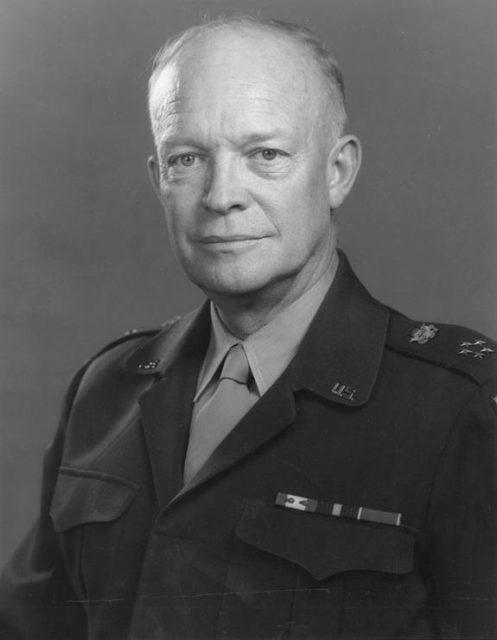 General of the Army Dwight D. Eisenhower.