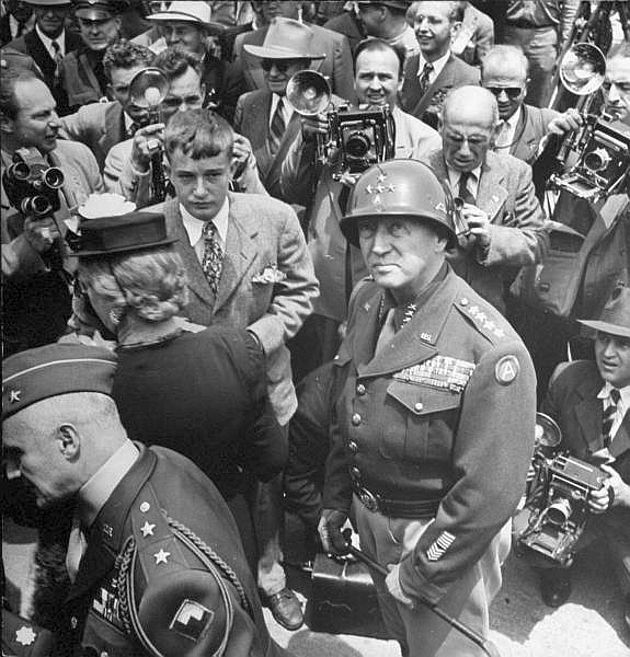 Gen. George Patton’s homecoming at end of WWII